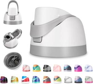 lot 2229 image: NTIERA Replacement Lid for Owala Freesip,Compatible with Owala Freesip Water Bottle 16oz 24oz 32oz 40oz,Premium Replacement Accessories for Owala Cap,LeakProof,BPA-Free(Ash White)