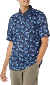 lot 2262 image: Mens Golf Polo Shirt, Quick Dry, Short Sleeve Large Blue Frog