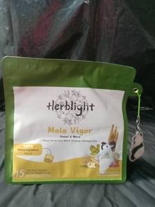 lot 1035 image: Herblight Male Vigor Herbal Sweet & Warm - Tea 15 Tea Bags