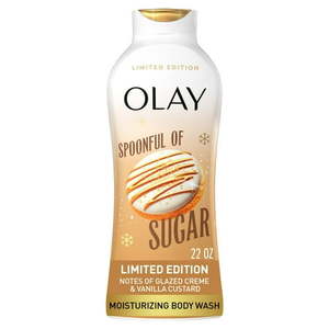 lot 1074 image: Olay Limited Edition Moisturizing Body Wash  Spoonful of Sugar  22 fl oz  Hydrating Body Wash