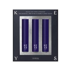 lot 1093 image: Keys Soulcare Soulful Kiss Tinted Lip Balm Set with Avocado Oil, Moisturizes & Softens, Sheer Color, Silky Formula, Cruelty-Free, 3-Pack, 0.1 Oz