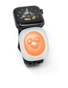 lot 1168 image: Luke 3DP Watch adapter compatible with Older 2016 Disney Magic Band (Glow-in-dark)