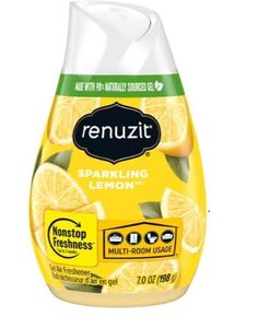 lot 1169 image: Renuzit Gel Air Freshener, Sparkling Lemon
