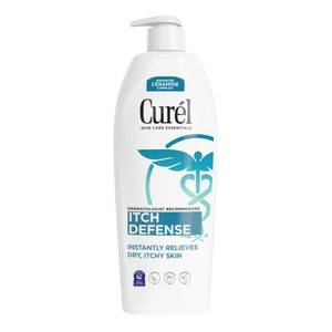 lot 1186 image: Curel Itch Defense Calming Body Lotion, Moisturizer for Dry, Itchy Skin, Body and Hand Lotion, with Advanced Ceramide Complex, Pro-Vitamin B5, Shea Butter, 20 Oz