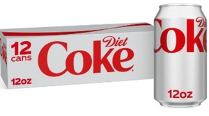 lot 1213 image: Diet Coke 12 Pack 12oz Aluminum Cans