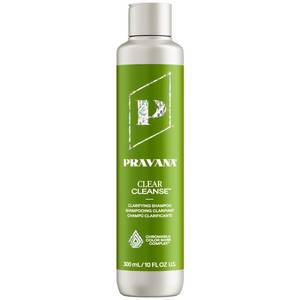 lot 1294 image: Pravana Clear Cleanse Mineral Diminishing Shampoo  For Clarifying Color-Treated Hair  Instantly Removes Hard Water Deposits  Hydrates, Energizes, Volumizes  Eliminates Discoloration  10 Fl Oz