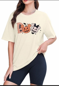 lot 1298 image: Disney Halloween Mickey Mouse Pumpkin T-Shirt XL