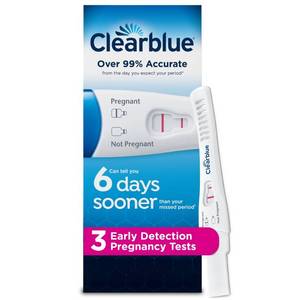 lot 1348 image: Clearblue Early Detection Pregnancy Test - 3ct - Retail $22