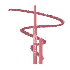 lot 1373 image: wet n wild Perfect Pout Matte Retractable Gel Lip Liner Pencil, Rich Creamy Long Lasting Color, Well-Defined and Flawless Application, Vegan &amp Cruelty-Free - Purple Lay Down the Mauves&nbsp