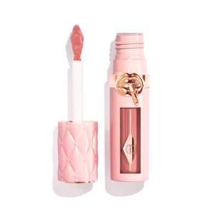 lot 1381 image: Charlotte Tilbury Pillow Talk Plumpgasm Lip Gloss - Hydrating Lip Plumper with Hyaluronic Acid & Plumpgasm Heat  Ice Technology for Juicy, Glossy Fullness - FairMedium - Retail $37