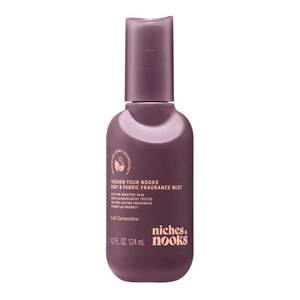 lot 1396 image: Niches &amp Nooks Feminine Body Spray &amp Mist pH Balanced, Intimate Care, Soft Clementine Scent Odor Control, Freshness, 4.2 fl oz - Retail $13