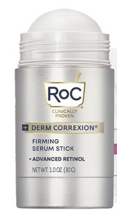 lot 1421 image: RoC Derm Correxion Retinol Firming Serum Stick with Antioxidants to Visibly Tighten and Firm Wrinkles and Laugh Lines 1.0 oz - Retail $30