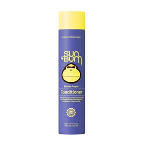 lot 1455 image: Sun Bum Blonde Purple Conditioner - Moisturizing and Brightening Formula - UV Protecting and Color Enhancing and Toning Hair Treatment for Blonde Hair - Helps Prevent Breakage and Frizz - 10 oz - Retail $11