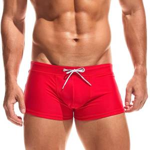 lot 1458 image: Taddlee Sexy Swimwear Mens Swimsuits Swim Boxer Briefs Square Cut Bathing Suits small  - Retail $37