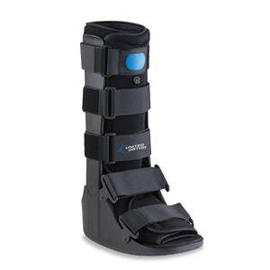 lot 1495 image: United Ortho Air Cam Walker Fracture Boot, Small, Black - Retail $87