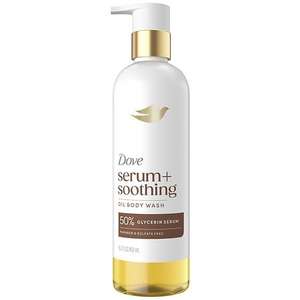 lot 1513 image: Dove Almond Oil & Sandal Wood Oil Body Wash for Women Serum  Soothing for Hydrated & Repaired Skin  15.3 fl oz - Retail $15