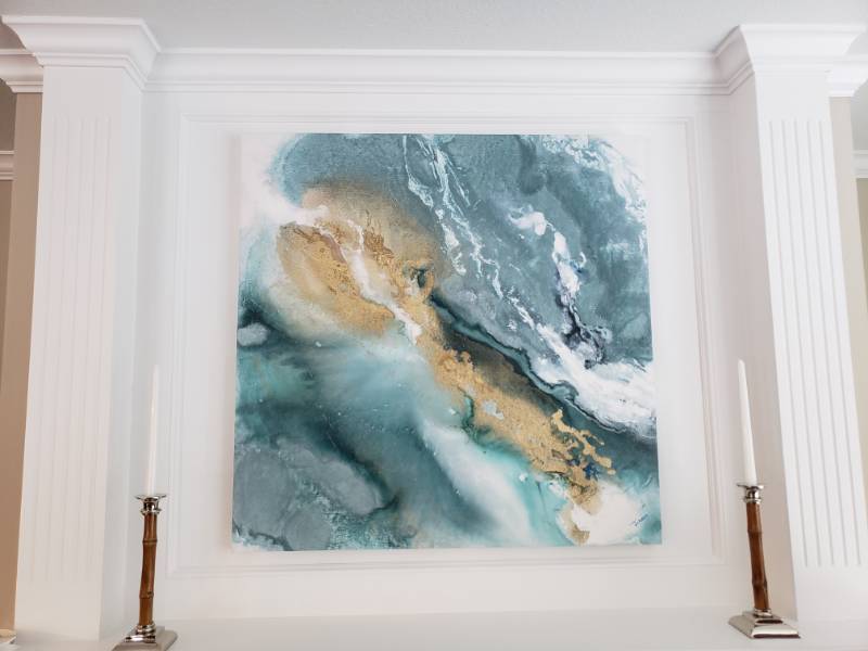 lot 5003 image: Canvas Wall Art