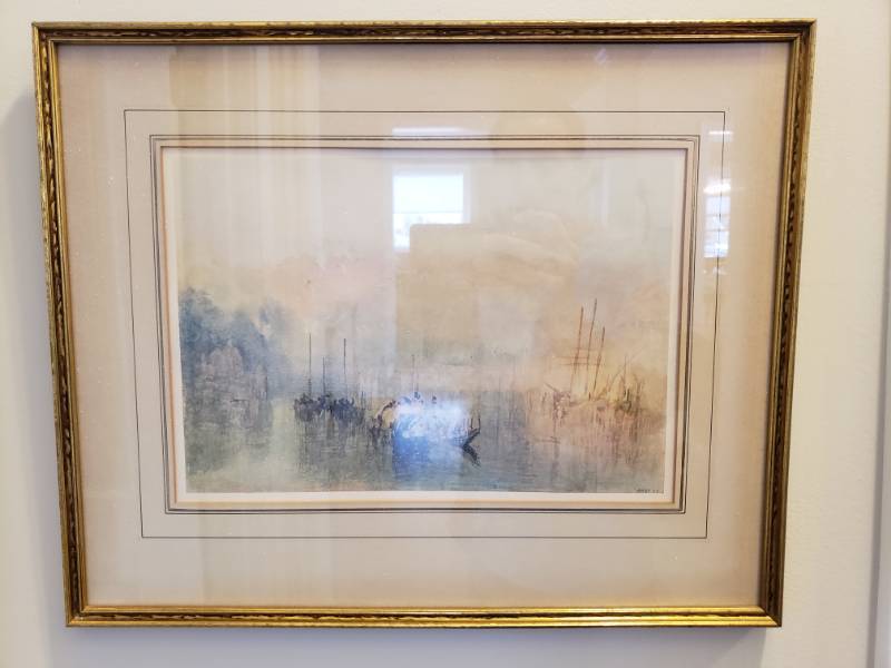 lot 5038 image: Albertina Print - Venice Grand Canal by Turner