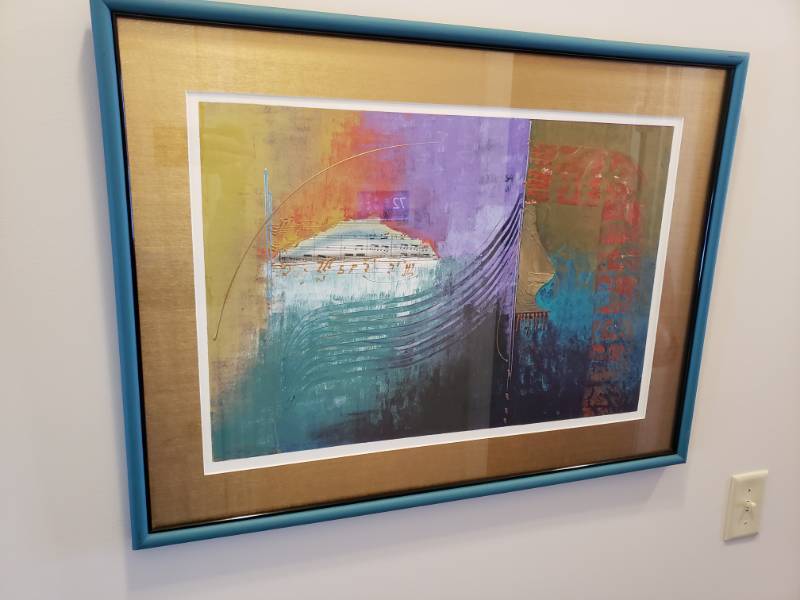 lot 5039 image: Original Karen Kelly Framed Art