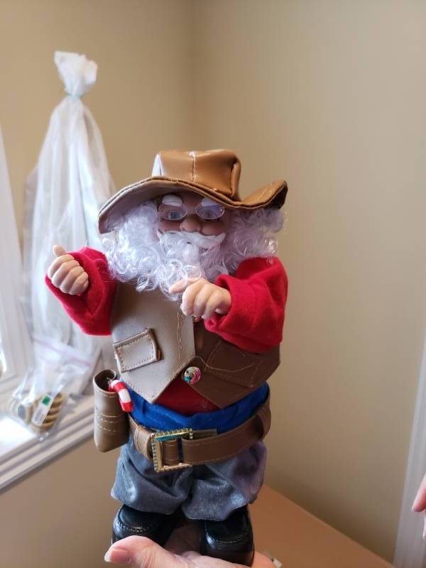 lot 5075 image: Western style Santa