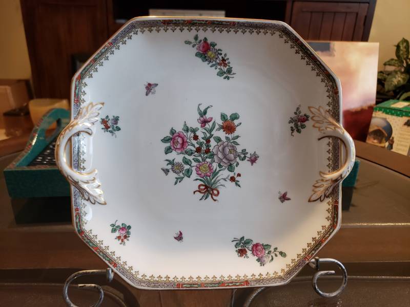 lot 5080 image: Spode Holiday Plate
