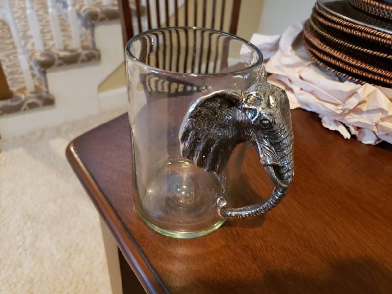 lot 5087 image: Elephant beer stein