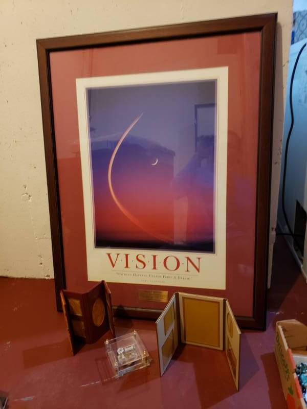 lot 5119 image: art, photo books, and music box