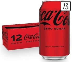 lot 4063 image: Coca-Cola Zero, 12 fl oz, 12 Pack&nbsp