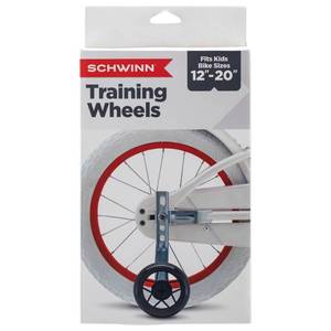 lot 4135 image: Schwinn Bike Training Wheels - Black - Retail $43