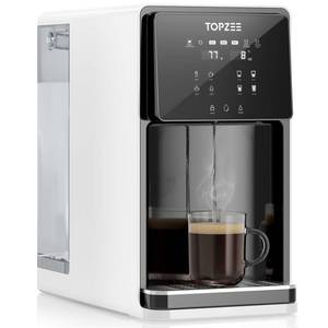 lot 4235 image: UV Countertop Reverse Osmosis Water Filter System, Hot RO System, 8 Stage Water Purifier, 7L Large Water Tank for Home, 41 Pure to Drain, Reduce TDS PFAS, BPA Free (No Installation Required) - Retail $246