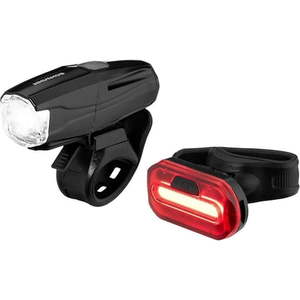 lot 4268 image: SCHWINN 500 LUMEN LIGHT SET BIKE ACCESSORY MOUNT - BLACK  - Retail $48