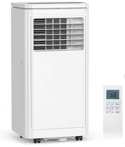 lot 4278 image: 8,000 BTU (5,000 BTU DOE) 115-VoltQuiet 55 dB Portable Air Conditioner wDehumidifier and Remote to 270 sq. ft. White - Retail $229