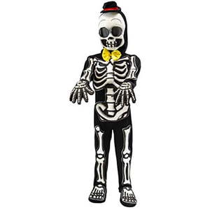 lot 4332 image: Spooktacular Creations Spooktacular Creations Skelebones Costume (Medium(8-10Yr)) Black Costume_Outfit - Retail $45