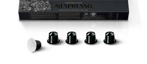 lot 4381 image: Nespresso Capsules Original Line, Ristretto Intenso, Dark Roast Coffee, 10 Count Coffee Pods