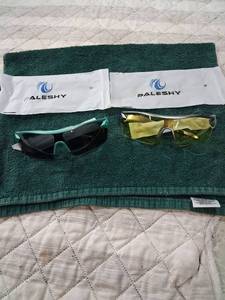 lot 13 image: PALESHY Sports Safety Glasses Set with Interchangeable Lenses