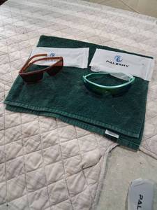 lot 15 image: Paleshy Sports Sunglasses Set of Two with Cases