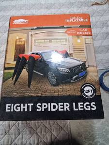 lot 20 image: JOIEDOMI 12ft Inflatable Spider Legs Car Decoration