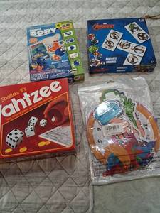 lot 23 image: Mixed Board Games and Activity Set Bundle