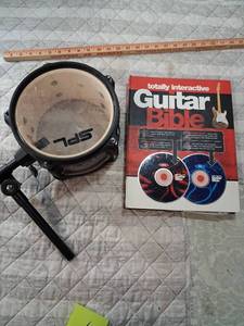 lot 45 image: SPL Electronic Drum Pad with Interactive Guitar Learning Kit