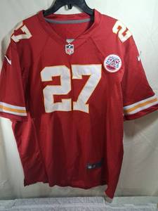 lot 60 image: Kansas City Chiefs Kareem Hunt #27 NFL Football Jersey