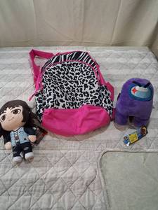 lot 69 image: Mixed Kids Items Bundle with Backpack and Toys