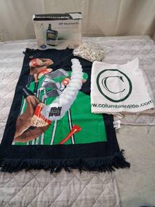 lot 80 image: SkyCaddie SG2 Golf GPS with Golf Towels and Accessories
