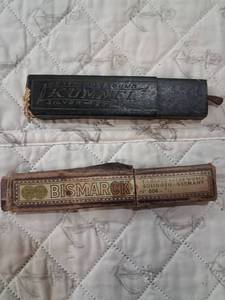 lot 115 image: German Bismarck Straight Razor with Case