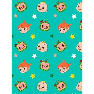 lot 12353 image: Cocomelon JJ Plush Throw Fleece Blanket, 45 x 60 Inch