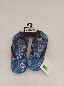 lot 12357 image: Surfgear Boys Flip Flops, 12