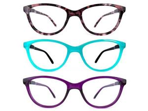 lot 12381 image: KEO Youth Sadie Blue Light Filtering Glasses (3 pk.)