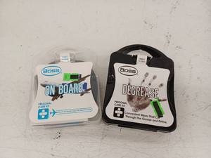 lot 12394 image: Boss Travel Personal Care Kit Set - On Board and Degrease Kits