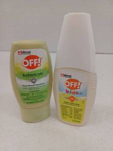 lot 12462 image: OFF Insect Repellent Set - Botanicals Plant-Based and Kids Formula