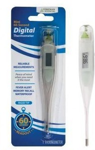 lot 12523 image: Veridian 60-Second Digital Thermometer