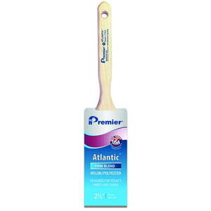 lot 12547 image: Premier Atlantic 2-12 in. W Firm Flat Paint Brush, 4 Pack